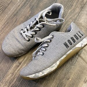 NOBULL Men’s Textured Gray Trainers, Size 7.5